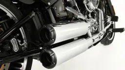 Sistema completo (2-2) con 2 x scarico CUSTOM Ø 102 mm incl. catalizzatore (terminali selezionabili), ASC, acciaio inox cromato, omologazione (CE-)