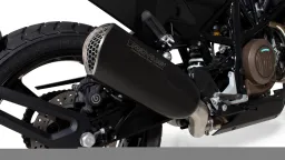 Slip On REMUS NXT (silencer), stainless steel black, incl. EC type approval